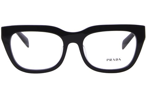 Prada PR A03V 16K1O1 Eyeglasses Women's Black Full Rim 